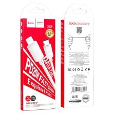 USB-C кабель HOCO X88 Type-C - Lightning 1метр, білий