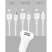 Автомобільний зарядний пристрій WUW T43 2 USB 2.4A + USB Micro-USB