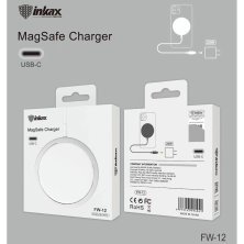 Бездротова швидка зарядка MagSafe INKAX FW-12 15W 16 магнітів
