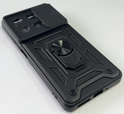 Armor Case With Curtain for Xiaomi Redmi Note 13 5G Чорний