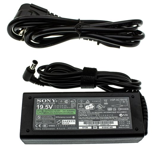 Блок живлення для ноутбука SONY 76W 19.5V 3.9A (6.5*4.4 мм, із центральною голкою)