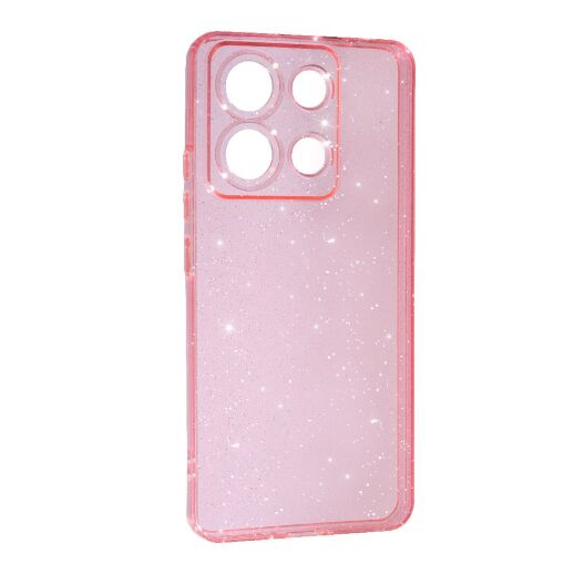 Силікон Clear Shine для Xiaomi Redmi Note 13 Pro (4G) /Poco M6 Pro (4G) Pink