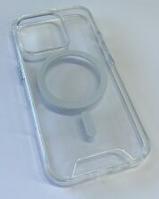 Силикон Space for Apple Iphone 16 Pro with Magsafe Прозорий