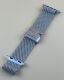 Ремінець для Apple Watch Milanese Loop New 42/44/45/49mm Natural Titanium