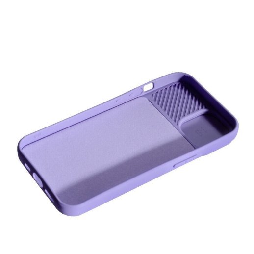 Силікон Case Camera для Apple iPhone 14 Plus Violet