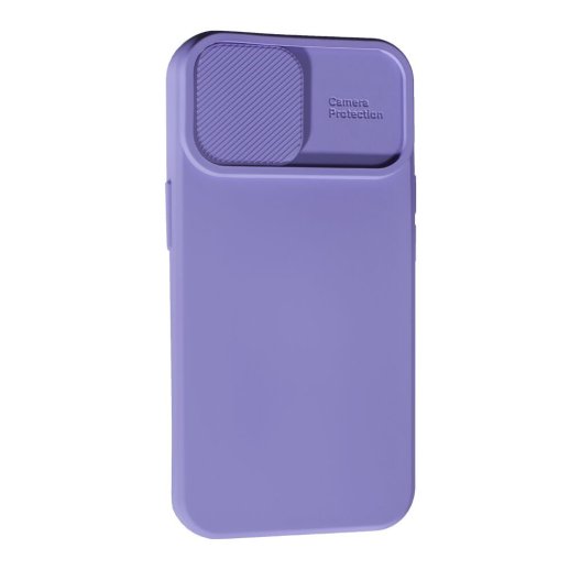 Силікон Case Camera для Apple iPhone 14 Plus Violet