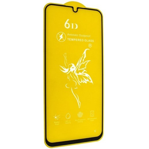 Захисне скло 6D PREMIUM SAMSUNG A256 Galaxy A25 (2024) ЧОРНИЙ