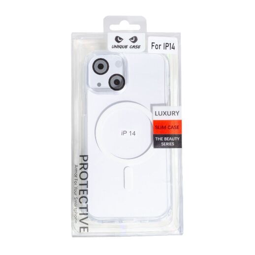 Накладка Magsafe Classic для Apple iPhone 14 Transparent