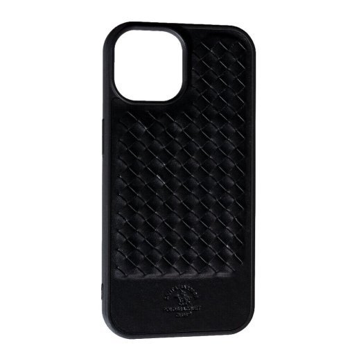 Накладка ШКІРА POLO RAVEL для Apple iPhone 15 Black