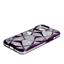 Накладка Abstraction Color для Apple iPhone 15 Violet