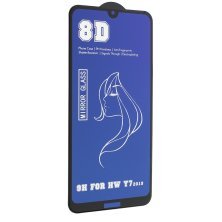 Захисне скло 8D MIRROR HUAWEI Y7 2019