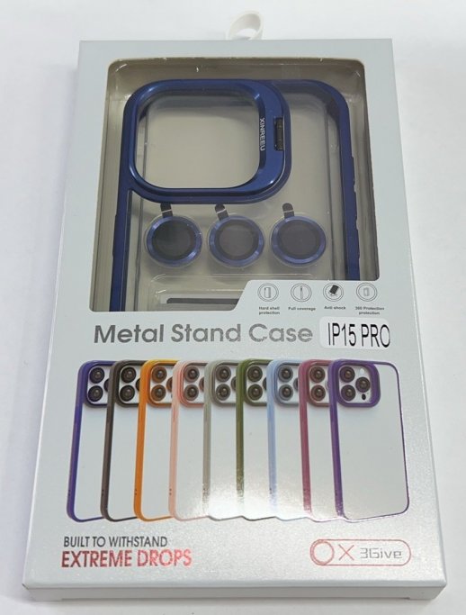 Чехол Metal Stand Case Apple Iphone 15 Pro