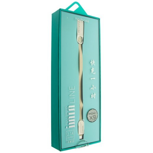 Кабель USB MODOCEE MDK-X9 MICRO USB 0,15 МЕТРА 2.1A