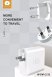 Мережевий зарядний пристрій WUW C111 PD 3 USB + 1 TYPE-C PORTS 48W БІЛИЙ