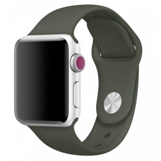 Ремінець силіконовий для Apple Watch 38мм | 40мм | 41мм LARGE SIZE