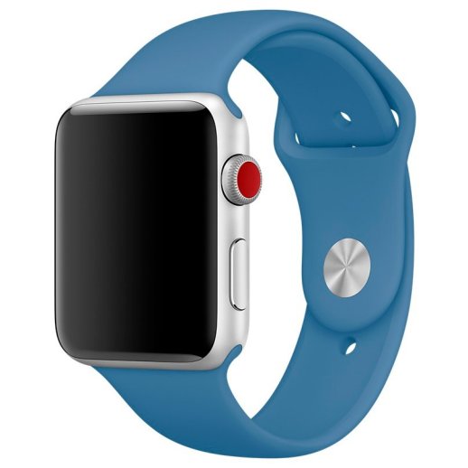 Ремінець силіконовий для Apple Watch 38мм | 40мм | 41мм LARGE SIZE