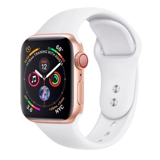 Ремінець силіконовий для Apple Watch 38мм | 40мм | 41мм LARGE SIZE