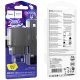 Мережевий зарядний пристрій HOCO CS25A TYPE-C PD 20W + USB QC3.0 + КАБЕЛЬ TYPE-C - LIGHTNING, чорний