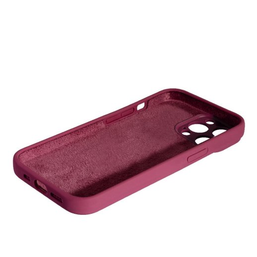 Силікон Case Softy для Apple iPhone 14 Pro Bordo