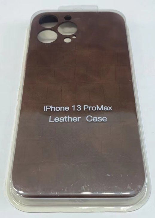 Чохол Croco Leather Apple iPhone 13 Pro Max Black