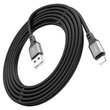 USB кабель HOCO X92 USB - Lightning 3 MЕТРИ ЧОРНИЙ