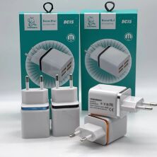 Мережевий зарядний пристрій DENMEN DC15 2.4A 4USB