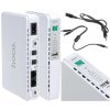 ДБЖ для роутера HOCO DB25 PLUS UPS + POWERBANK 10000 mah 9V/12V + USB 5V, білий