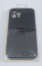 Avantis Full Silicone Case Apple Iphone 12 Pro Max (camera protect) Dark blue