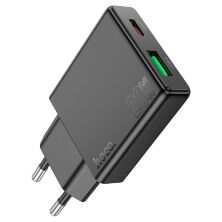 Мережевий зарядний пристрій HOCO N38 TYPE-C PD 20W + USB QC 3.0