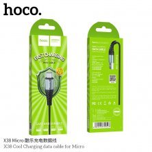 USB кабель HOCO X38 USB - micro USB 1 метр, чорний