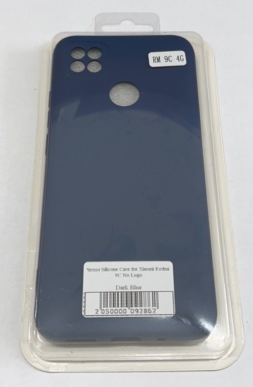 Чохол Silicone Case for Xiaomi Redmi 9С No Logo Dark Blue