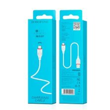 USB кабель BOROFONE BX17 USB - micro USB білий
