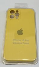 Чохол Silicone Case Copy Apple iPhone 12 Pro Square Mellow Yellow, 14