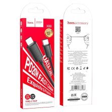 USB-C кабель HOCO X88 Type-C - Lightning 1метр, чорний
