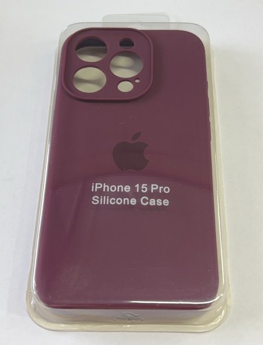 Чехол Silicone Case Copy Apple iPhone 15 Pro Square Ultra Violet, 23