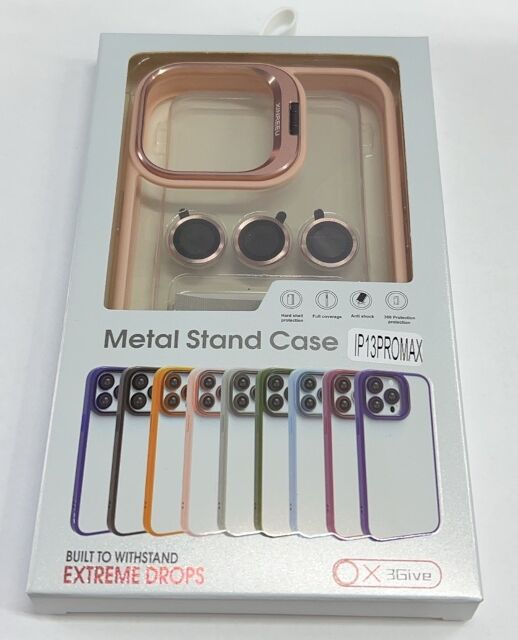 Чехол Metal Stand Case Apple Iphone 13 ProMax Deep Purple 5