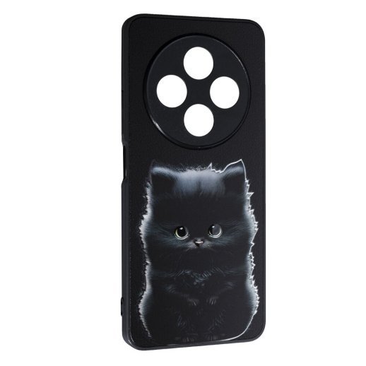 Накладка Fashion Mix для Xiaomi Redmi 14C/Poco C75 Black Cat