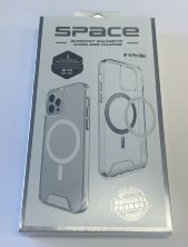 Силикон Space for Apple Iphone 16 Pro Max with Magsafe Прозорий
