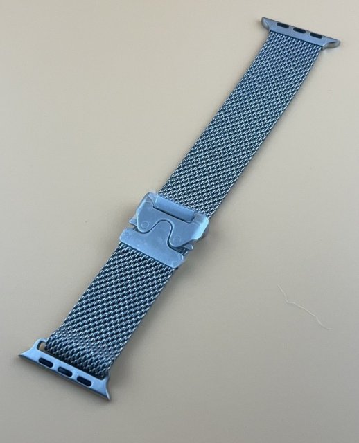 Ремінець для Apple Watch Milanese Loop New 42/44/45/49mm Black Titanium