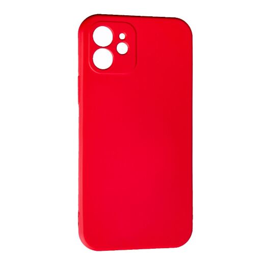 Силікон Case SMTT (AA) для Apple iPhone 12 Red