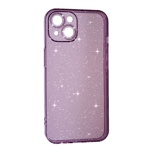 Силікон Clear Shine для Apple iPhone 15 Violet
