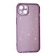 Силікон Clear Shine для Apple iPhone 15 Violet
