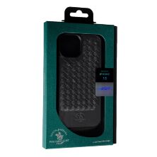 Накладка ШКІРА POLO RAVEL для Apple iPhone 15 Grey