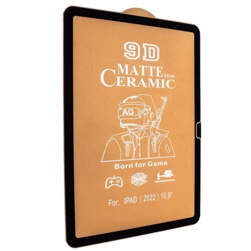 CERAMICS FILM 9D МАТОВЕ APPLE IPAD 10 10.9" (2022) ЧОРНИЙ