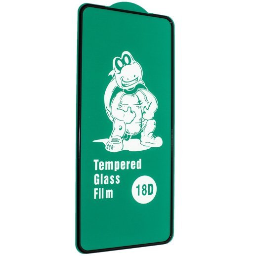 Захисне скло 18D із захисним бортом REALME X3 ЧОРНИЙ