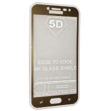 Скло 5D FULL GLUE TRIPLEX SAMSUNG J250 Galaxy J2 (2018) ЗОЛОТИЙ тех. пак.