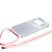 Силікон Transparent Case with Rope для Apple iPhone 13 Pro Pink