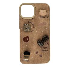 Накладка Coffee для Apple iPhone 15 Brown