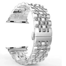 Ремінець металевий для годинника APPLE WATCH 42MM / 44MM / 45MM / 49MM 3-Bead Metal 4 LINE №20