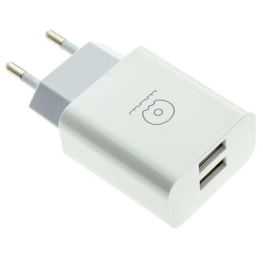 Мережевий зарядний пристрій WUW C118 2USB 2.4A (2 МЗП в упаковці) (40)
